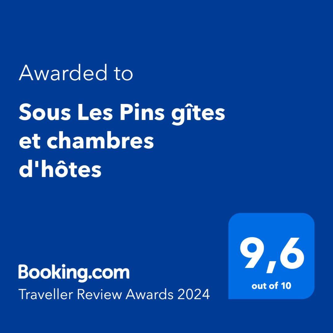 Sous Les Pins Gites Et Chambres D'Hotes 라론드레모레 외부 사진